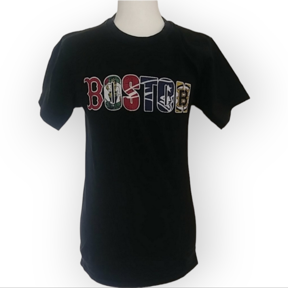 "BOSTON" T-Shirt Size-S Boy's
